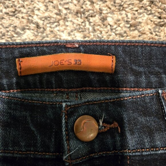 Joe's Jeans Straight Ankle Dixie Dark Blue Wash 29 - Picture 3 of 4